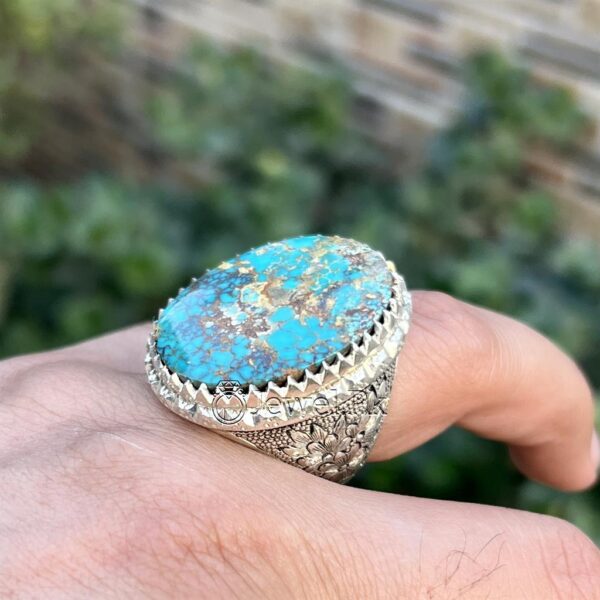 Nishaburi Feroza - Nishapuri Turquoise - Irani Feroza + Irani Turquoise Shajri Turquoise + Masterpiece Ring