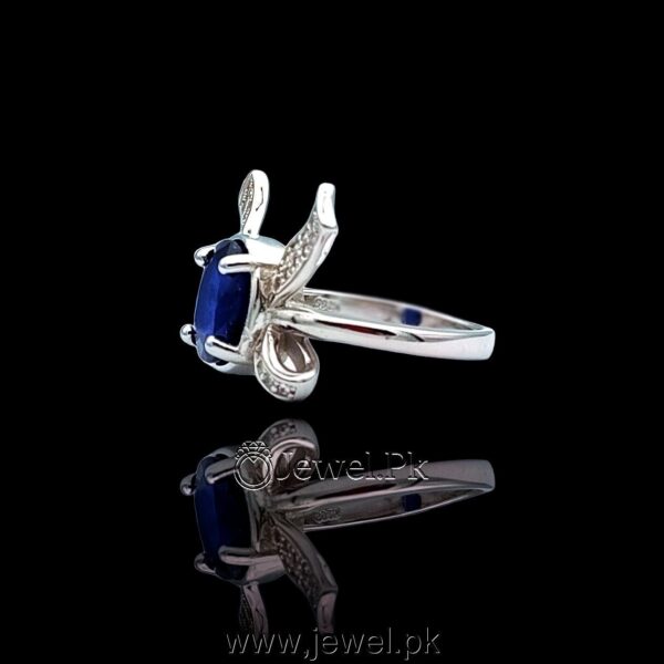 blue sapphire luxury ring women