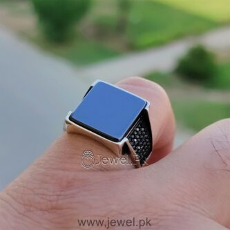 Turkish Ring Black Onyx Ring Black Turkish Ring - Black Aqeeq Turkish Ring.