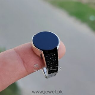 Turkish Ring Black Onyx Ring Black Turkish Ring - Black Aqeeq Turkish Ring.