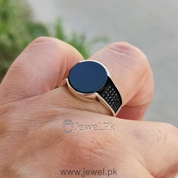 Turkish Ring Black Onyx Ring Black Turkish Ring - Black Aqeeq Turkish Ring.