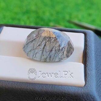 Natural Rutile Quartz - Moh e Najaf Stone - Black Hairs Stone