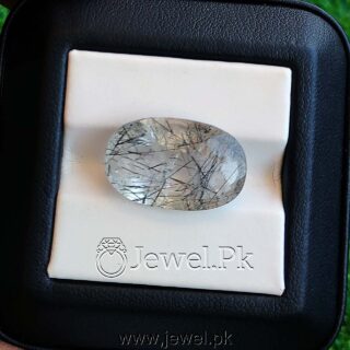 Natural Rutile Quartz - Moh e Najaf Stone - Black Hairs Stone