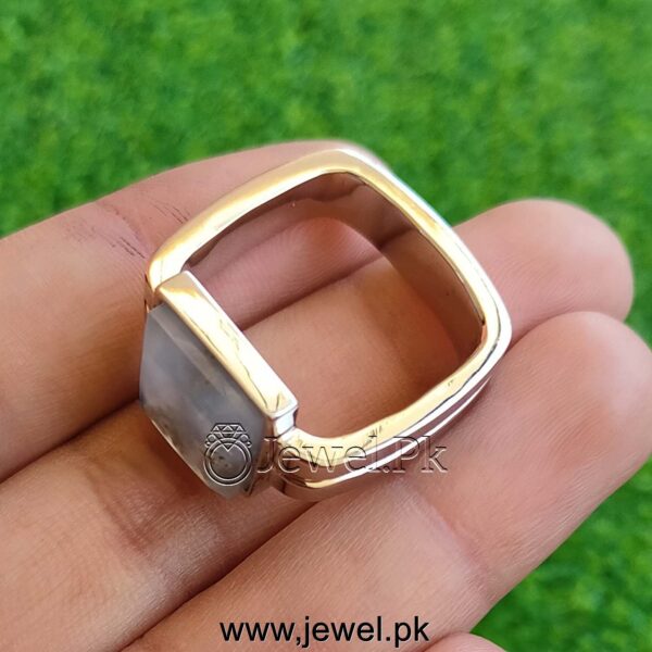 Moss Agate Ring Shajri Aqeeq Ring Dendritic Agate Ring 925 Silver 3