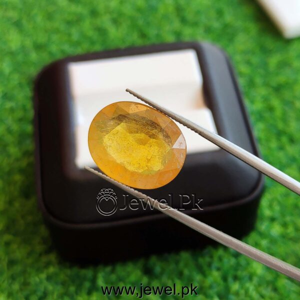 yellow sapphire stone - Pukhraj Stone + Peela Pukhraj + Sunaila Pukhraj