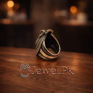 Tiger Stone Turkish Ring Silver 925 3