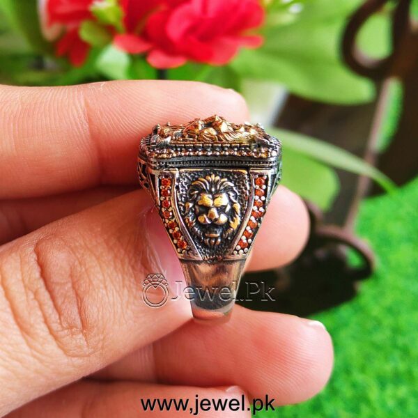 Lion Ring - Mufasa Ring 925 Silver
