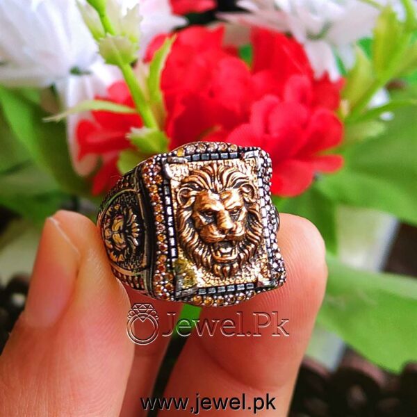 Lion Ring - Mufasa Ring 925 Silver