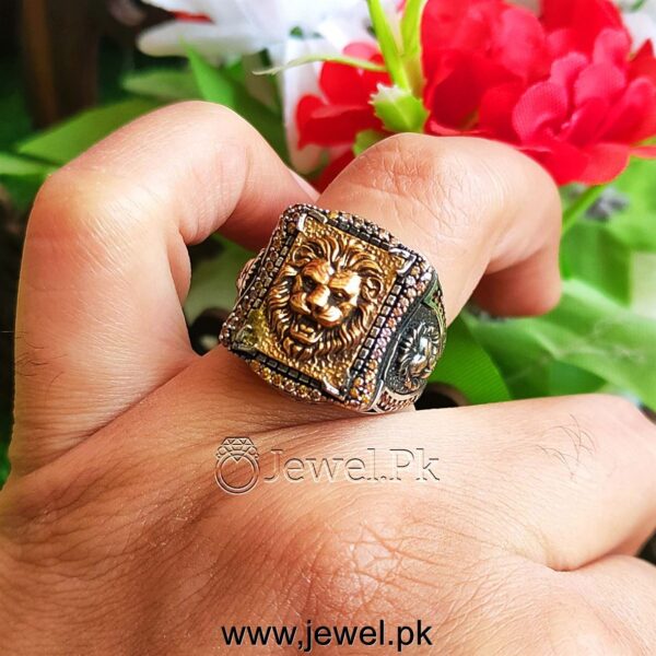 Lion Ring - Mufasa Ring 925 Silver