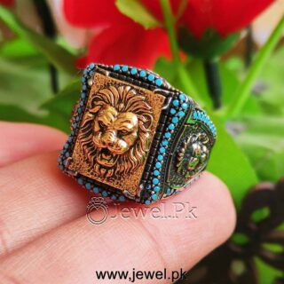 Lion Ring - Mufasa Ring 925 Silver