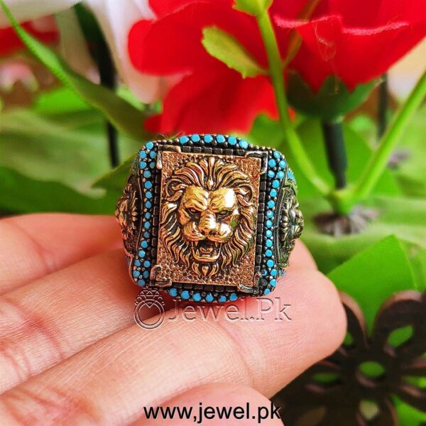 Lion Ring - Mufasa Ring 925 Silver