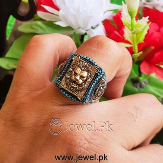 Lion Ring - Mufasa Ring 925 Silver