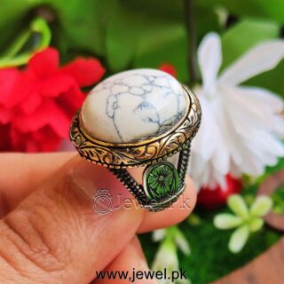 Shajri Aqeeq - 925 Silver Ring - Turkish Ring Silver.
