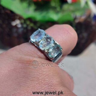 Natural Aquamarine Beryl Ring Buy Online In Pakistan.