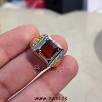 Natural Red Garnet Ring 925 Silver Rhodolite Garnet Stone 1