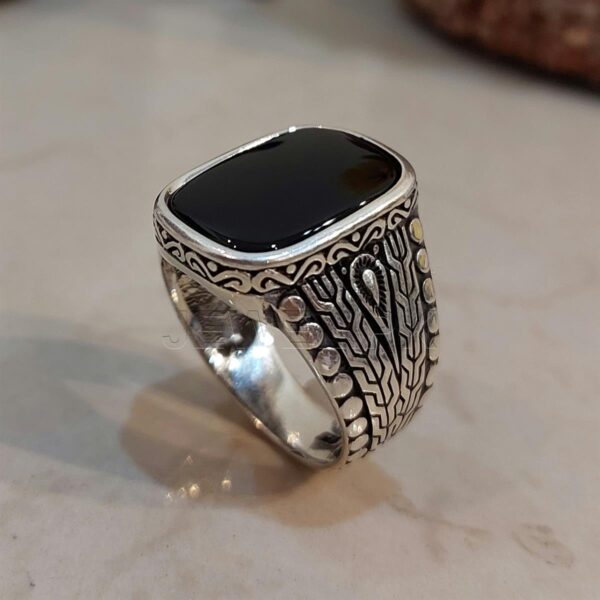 Turkish Ring 925 Silver Ottoman Rings Pure Silver 45