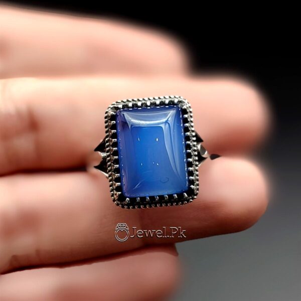 Irani Aqeeq Ring 925 Silver Heavy Durable 2