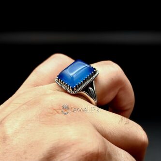 Irani Aqeeq Ring 925 Silver Heavy Durable 3