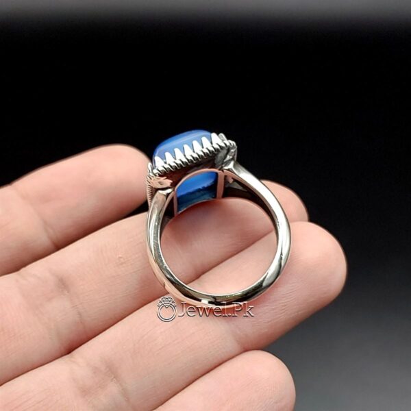Irani Aqeeq Ring 925 Silver Heavy Durable 4