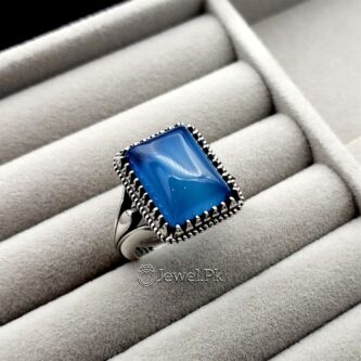 Irani Aqeeq Ring 925 Silver Heavy Durable 6