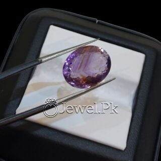 Natural Amethyst Gemstone Oval Shape - Lab Cetified