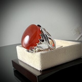 Original Yemen Agate (Untreated) Natural Stone 925 Silver - Yamni Aqeeq