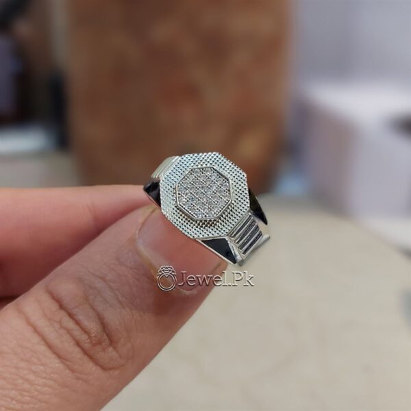 Luxury Italian Premium Quality Ring - 925 Silver Chandi - Micro Zircon