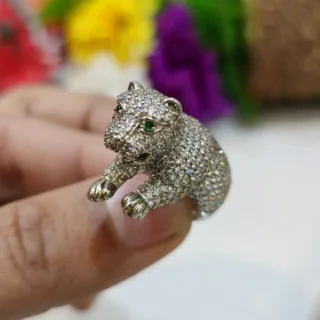 Leopard Design Ring - Cat style ring + Tiger style ring + Big Cat Ring