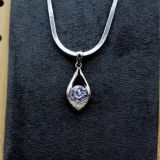 Moissanite Pendant for Women GRA Certified - A Perfect Shape of Diamond