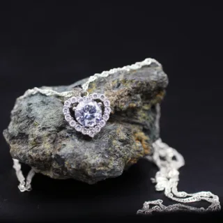 Moissanite Pendant for Women GRA Certified - A Perfect Shape of Diamond