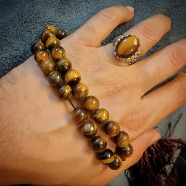 Tiger Eye Stone Ring 2