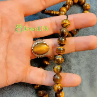 Tiger Eye Stone Ring 4