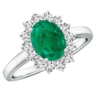 Emerald Rings Women