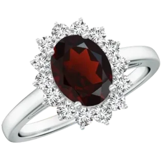 Garnet Rings