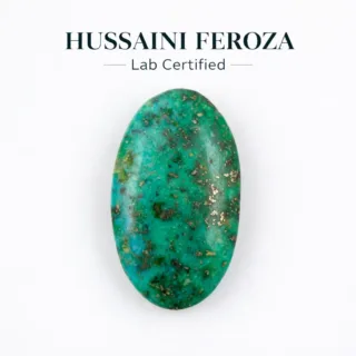 Natural Turquoise Stone - Green Hussaini Feroza