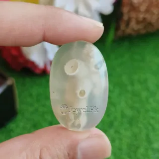 Natural Moss Agate - Shajri Aqeeq Stone