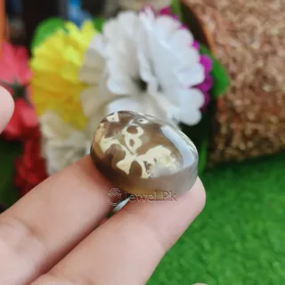 Natural Agate - Shajri Aqeeq Stone