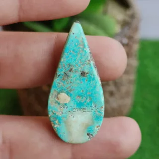 Natural Turquoise Stone - Hussaini Feroza