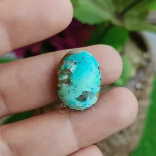 Natural Turquoise Stone - Hussaini Feroza