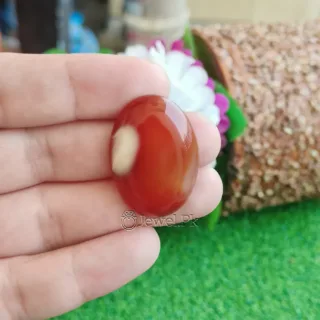 Agate Natural Gemstone – Aqeeq Brown