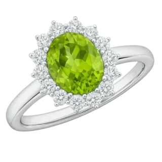 Peridot Rings Women