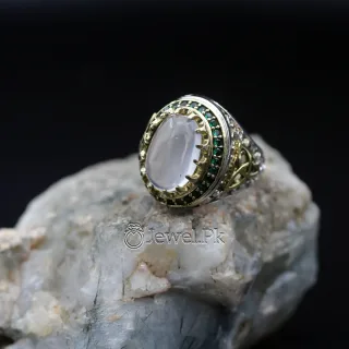 Durr Stone Ring - Natural Dur Al Najaf Ring Silver 925