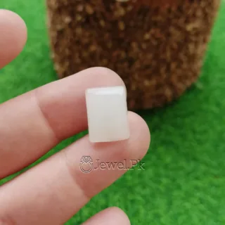 White Aqeeq - White Agate Natural Gemstone