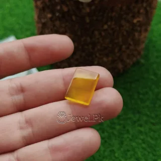 Yellow Aqeeq - Yellow Agate Natural Gemstone