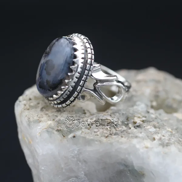 Shajri aqeeq ring silver 925 yemen agate stone 2