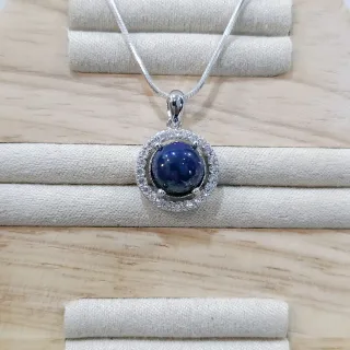 Natural Opal Pendant for Women Silver 925 Italian