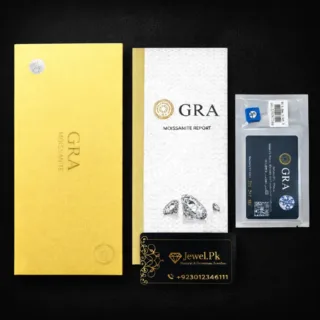 GRA moissanite - Sealed Packing - Buy online 2.0 ct