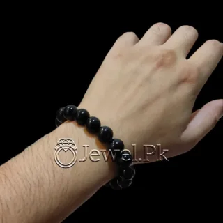 Black Agate Stone Bracelet Beautiful 3