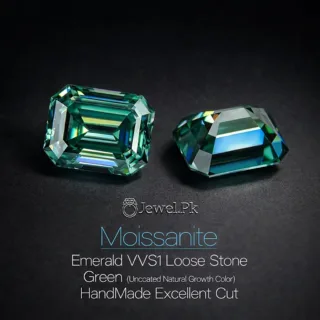 Emerald Cut Moissanite stone - Rectangle shape moissanite