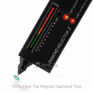 Green Moissanite Stone 1